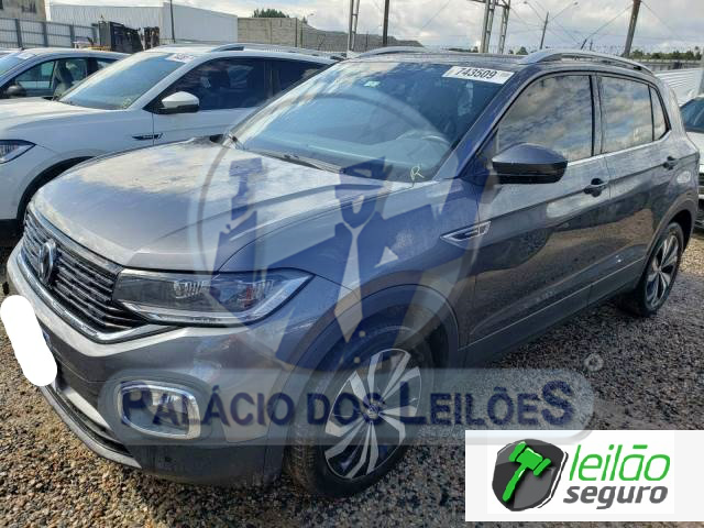 LOTE 007 VOLKSWAGEN/T-CROSS HIGHLINE 250 AT 1.4 16V TSI TURBOz